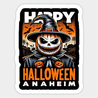 Anaheim Halloween Sticker